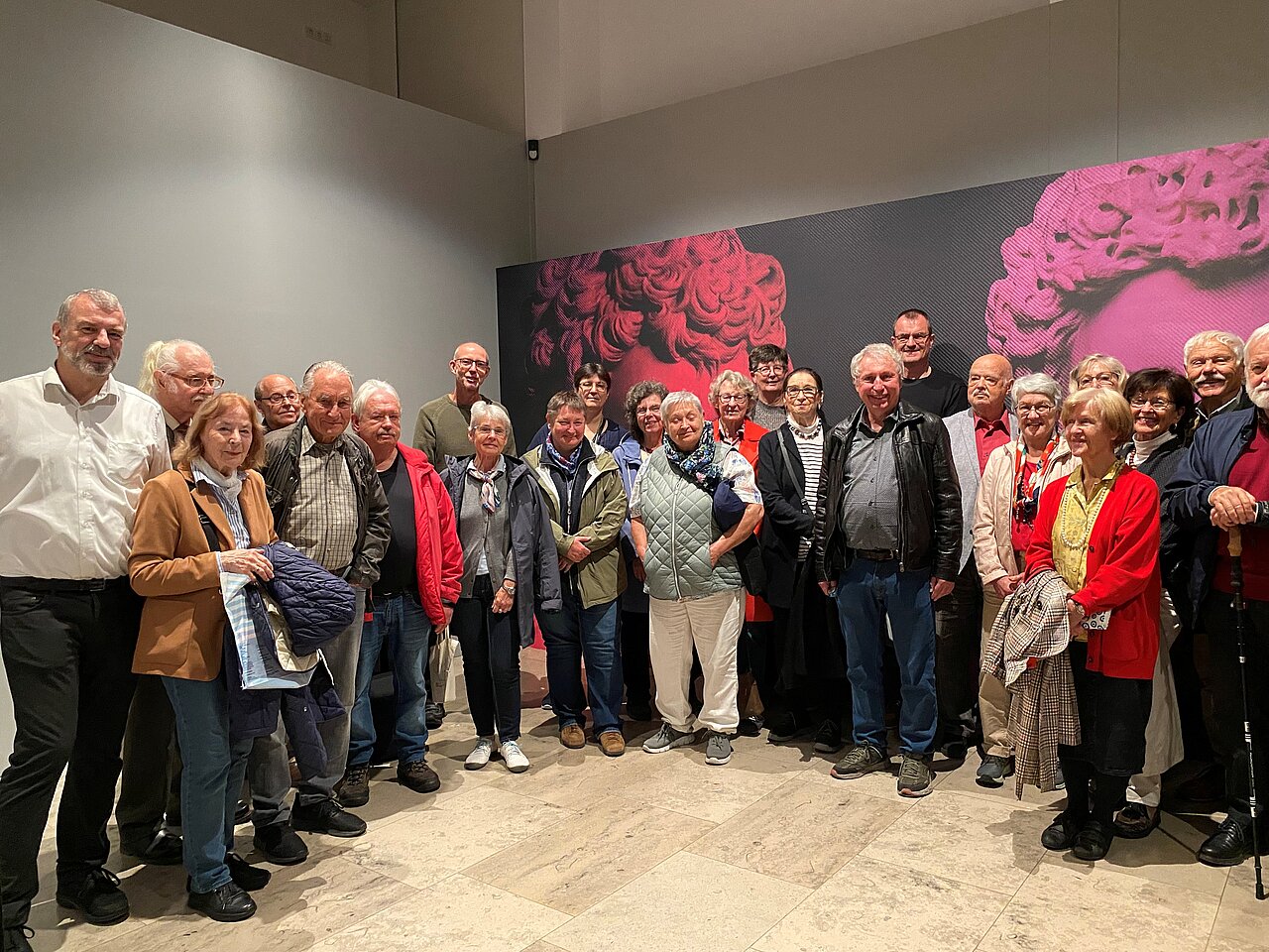 Seeing a group from the Friends’ Association together in Trier