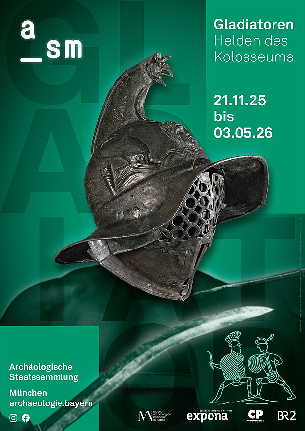 Plakat zur Sonderausstellung Gladiatoren